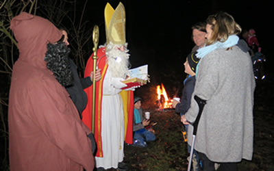 Samichlaus zu Besuch